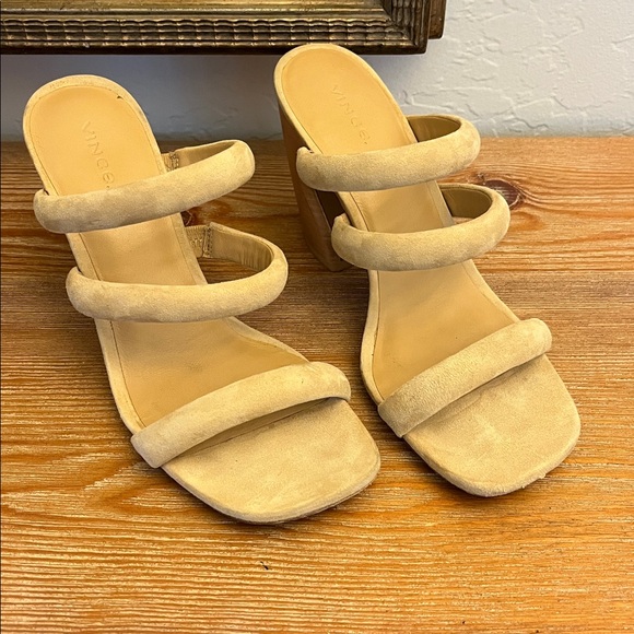 VINCE Dara Slip On Strappy High Heel Sandals - 9.5 - Picture 2 of 11